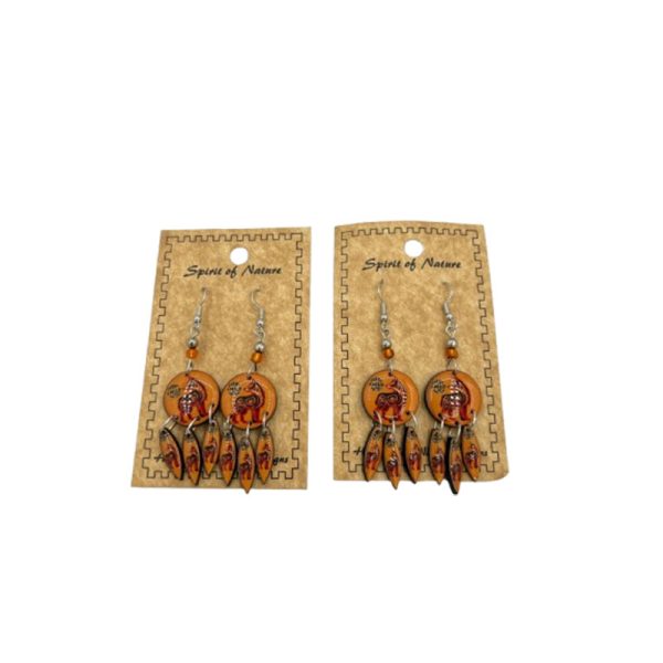 Acrylic Spirit of Nature ECM Earrings - Every Child Matters - (ECM Jewelry-02)