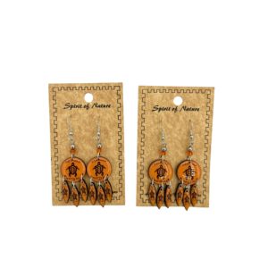 Acrylic Spirit of Nature ECM Earrings - Every Child Matters - (ECM Jewelry-03)