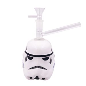 4" Evil Face Design Ceramic Bong (ES086WP)