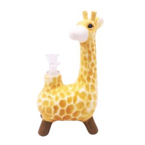8" Jerry the long neck Design Ceramic Bong (ES093WP)