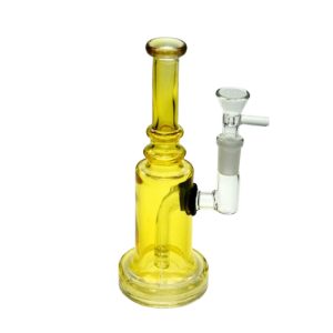 6.5" 5MM Glass Bong (FHS034A-Yellow)