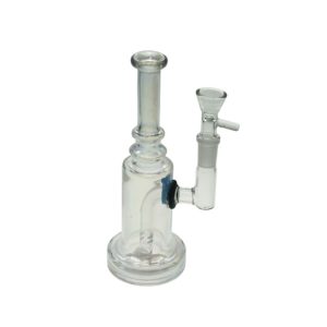 6.5" 5MM Glass Bong (FHS034B-Silver)