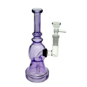 6.5"  Dream Crystal Mini Glass Bong (FHS035A-Purple)