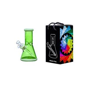 8" Glass Bong Exotic Color - Green (GL-M08002)