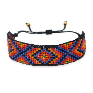 Beaded Indigenous Bracelets - (JS22254-D)