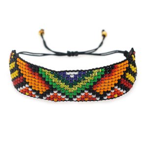 Beaded Indigenous Bracelets - (JS22254-E)