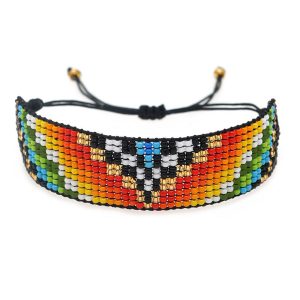 Beaded Indigenous Bracelets (JS22254-H)