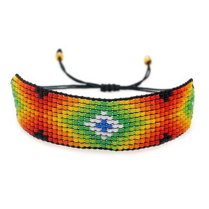 Beaded Indigenous Bracelets (JS22254-I)