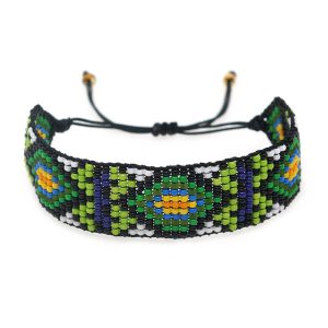Beaded Indigenous Bracelets - (JS22254-K)
