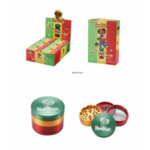 4 Parts 63mm Honey Puff Metal Grinder -  (P1031)