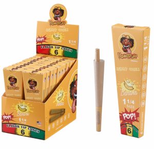 HoneyPuff Pre-Rolled Flavored Cones – Banana (P1174-02)