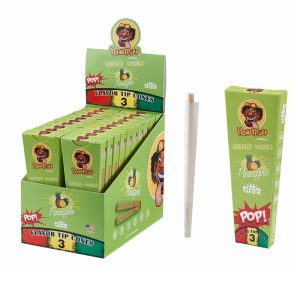 HoneyPuff – Pre-Rolled Flavored Cones (King) - Pineapple (P1175-08)