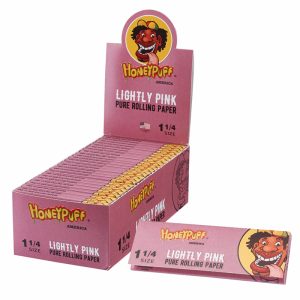 HoneyPuff Rolling Paper - Lightly Pink (P1181-04)