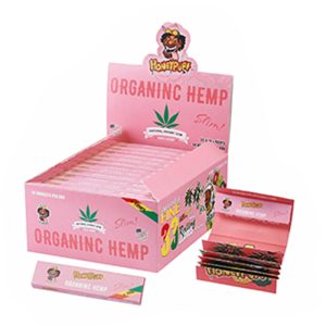 HoneyPuff Rolling Paper - Organic Hemp - Slow Burning - Pink (P3470)