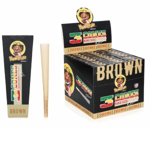HoneyPuff Pre-Rolled Cones - Slim – Brown (P8203-06)