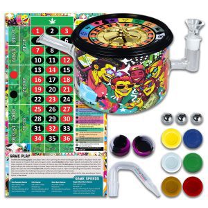 Puff and Play roulette Water Pipe Game Set