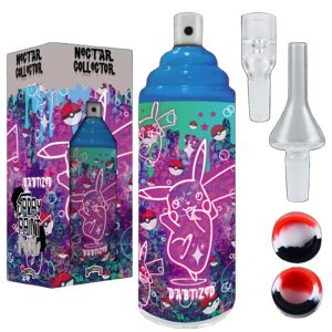 Spray Can Glass 2in1 Bubbler & Nectar-Collector (SCN-9)