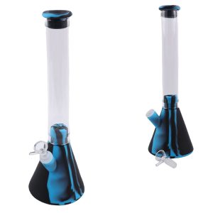 5" Silicone Long Neck Bong (SMKE-059-E)