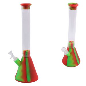 5" Silicone Long Neck Bong -SMKE-059-C