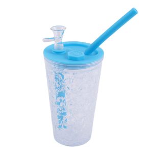 6" Silicone Ice Cold Cup Bong - (SMKE-071-E)