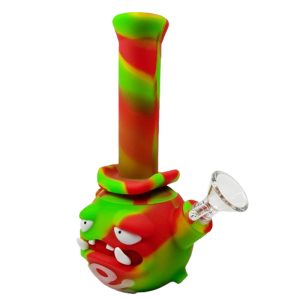 6" Silicone Weezing Bong (SMKE-095-B)