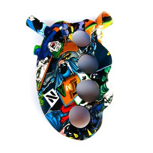 5" Mr Joint Knuckle Duster Silicone Bong - (SMKE-114-C)