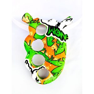 5" Mr Joint Knuckle Duster Silicone Bong - (SMKE-114-D)