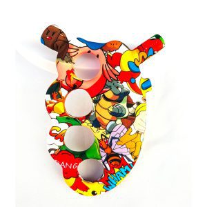 5" Mr Joint Knuckle Duster Silicone Bong - (SMKE-114-E)