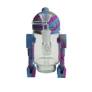 6"Robot Silicone Bong (SWP-1301-Pattern 2)