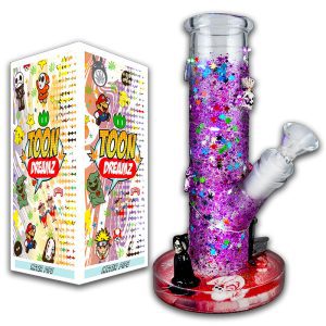 TOON DREAMZ 10" Custom Glass WaterPipe | Horror Christmas