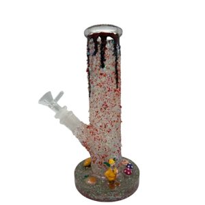 TOON DREAMZ 14” Custom Glass Water Stone Pipe | Bikini Bottom