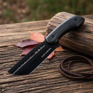 7.5" Black Wood Handle H/K (13505)