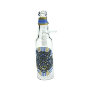 6"Bear Bottle Design Glass Bong (WP4511S-Sticker 2)