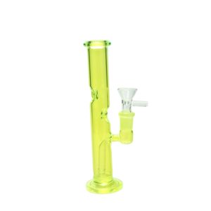 7" Tube Glass Bong (WP8074-Yellow)