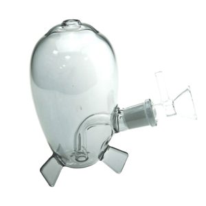 4"Rocket, Glass Bong - Gray (XD022)