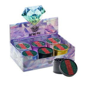 4 Part 50mm Aluminum Alloy Xtreme Diamond Blink Grinder (XTR-GR-MT008)