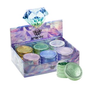 4 Part 50mm Aluminum Alloy Xtreme Diamond Blink Grinder (XTR-GR-MT015)