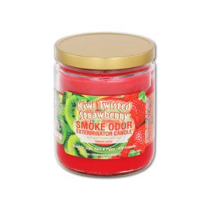 Smoke Odor Exterminator Candle 13oz Jar - Kiwi Twisted Strawberry Dreamz