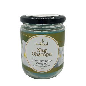 13Oz Ampliscent Candles Odor Eliminator - Nag Champa