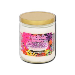 Smoke Odor Exterminator Candle 13oz Jar - Patchouli Amber Dreamz