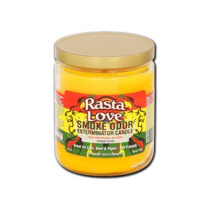 Smoke Odor Exterminator Candle 13oz Jar-  Rasta Love Dreamz