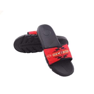 Summer Sandals /Sliders for Men - Red  (0811M Red)