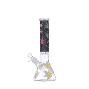 14″ 4MM Glass Beaker Bong (12A)