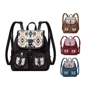 Fleece Printed Purse Backpack - Spirit Quest (24301)