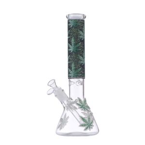 14″ 4MM Glass Beaker Bong (7A)