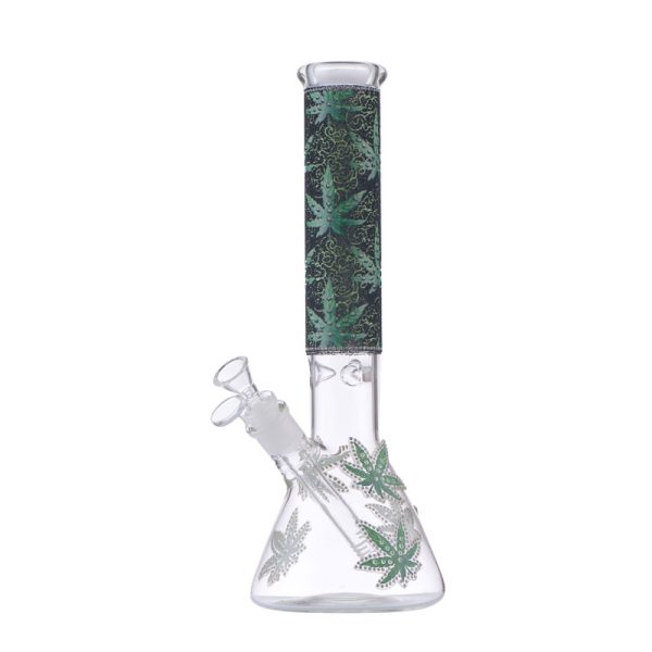 14″ 4MM Glass Beaker Bong (7A)