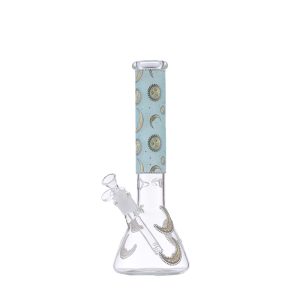 14″ 4MM Glass Beaker Bong (8A)
