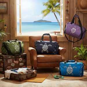 Turtle Design Medium Duffel (2532)