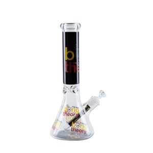 14" 7MM Bong Theory Design Exclusive License Glass Bong (C1559-K09)