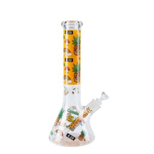 14" 7MM 420 Get High Design Exclusive License Glass Bong (C1559-K10)